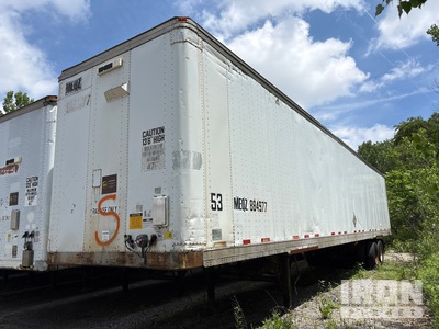 1998 Wabash 53 ft T/A Van Trailer