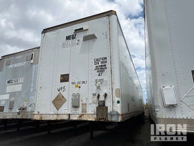 1999 Monon 53 ft T/A Van Trailer