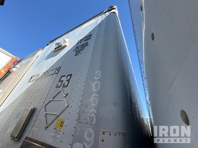 1998 Strick 53 ft T/A Gesloten aanhangwagen