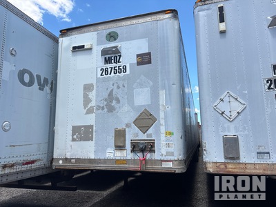 1999 Great Dane 53 ft T/A Gesloten aanhangwagen