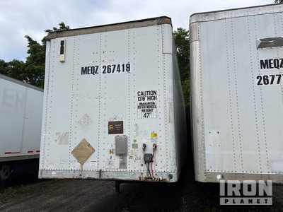 1999 Monon 53 ft T/A Gesloten aanhangwagen