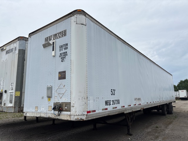 1998 Strick 53 ft T/A Van Trailer