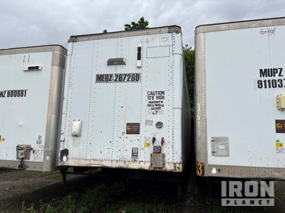 1998 Monon 53 ft T/A Gesloten aanhangwagen