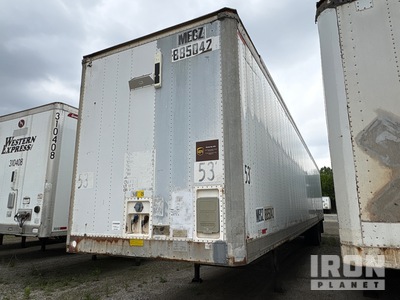 1998 Great Dane 7311TJW 53 ft T/A Przyczepa furgon