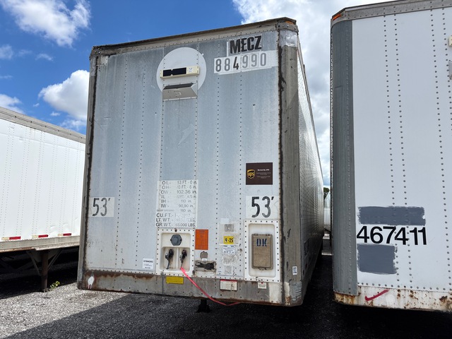 1998 Great Dane 7311TJM 53 ft T/A Van Trailer