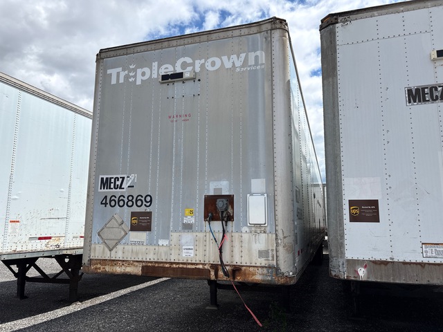 1999 Wabash 53 ft T/A Van Trailer