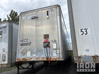 1999 Wabash DVCVHRC 53 ft T/A Van Trailer