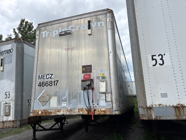1999 Wabash DVCVHRC 53 ft T/A Van Trailer