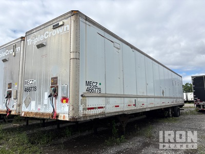 1999 Wabash 53 ft T/A Gesloten aanhangwagen