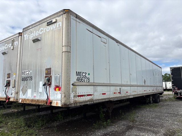 1999 Wabash 53 ft T/A Van Trailer