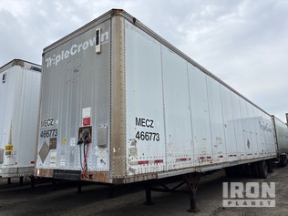 Remorque Wabash 1999 53 ft T/A Van — occasion