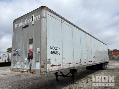 1999 Wabash 53 ft T/A Van Trailer