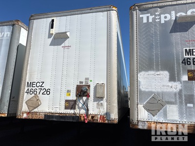 1999 Wabash 53 ft T/A Gesloten aanhangwagen