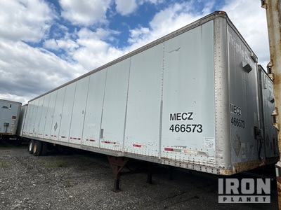 1999 Wabash 53 ft T/A Gesloten aanhangwagen