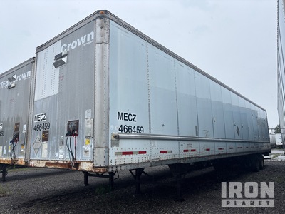 1999 Wabash 53 ft T/A Van Trailer