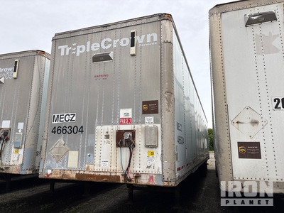 1999 Wabash 53 ft T/A Van Trailer
