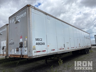 1998 Wabash DVCVHRC 53 ft x 102 in T/A Gesloten aanhangwagen