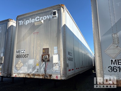 1998 Wabash 53 ft T/A Gesloten aanhangwagen