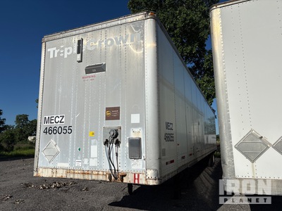 1998 Wabash 53 ft T/A Gesloten aanhangwagen