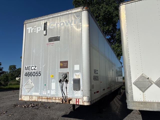 1998 Wabash 53 ft T/A Van Trailer
