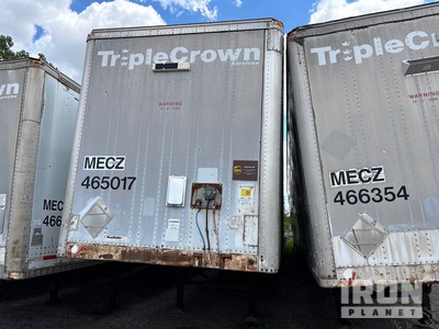 1998 Wabash DVCVHRC 53 ft T/A Van Trailer