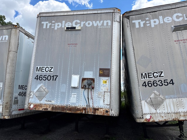 1998 Wabash DVCVHRC 53 ft T/A Van Trailer