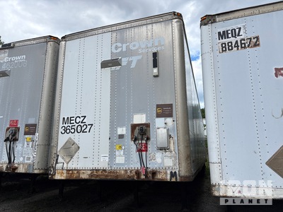 1999 Wabash DVCVHRC 53 ft T/A Van Trailer