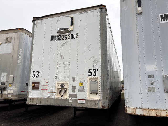 1999 Great Dane 7311TJW 53 ft T/A Van Trailer