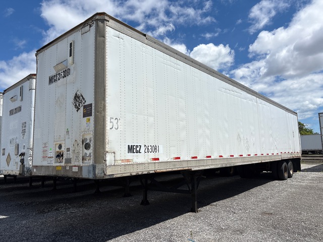 1999 Great Dane 53 ft T/A Van Trailer