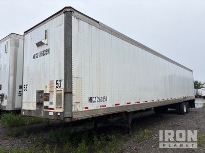 1999 Great Dane 53 ft T/A Van Trailer