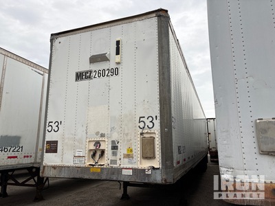 1999 Great Dane 53 ft T/A Van Trailer