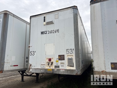 1999 Great Dane 53 ft T/A Van Trailer