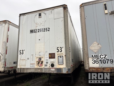 1999 Great Dane 53 ft T/A Van Trailer