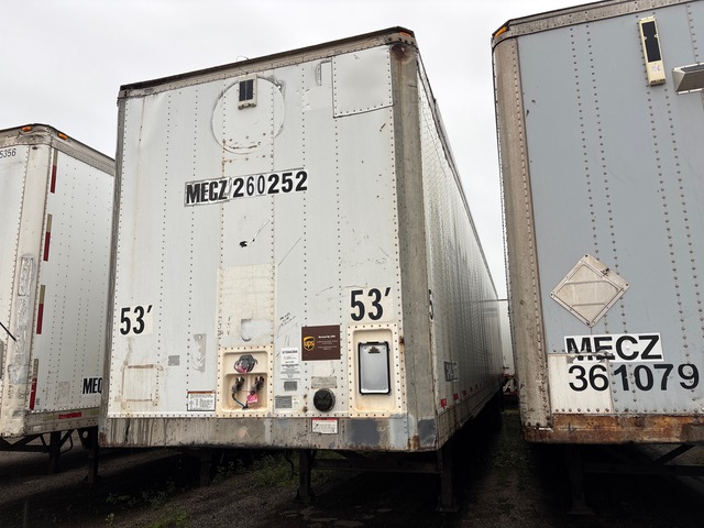 1999 Great Dane 53 ft T/A Van Trailer