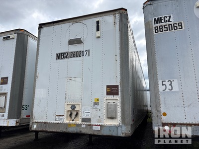 1999 Great Dane 53 ft T/A Gesloten aanhangwagen