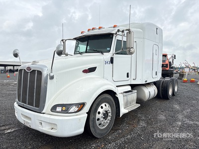 2009 Peterbilt 386 6x4 T/A Sleeper Truck Tractor