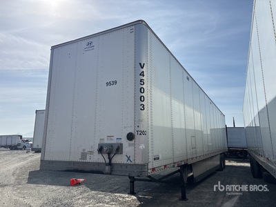 2023 Hyundai VC2530152-AJS 53 ft x 102 in T/A Remolque de furgoneta