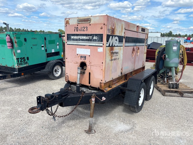 Multiquip DCA-60SSI 60 kVA Mobile Generator Set