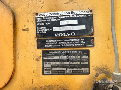 2005 Volvo L110E Wheel Loader