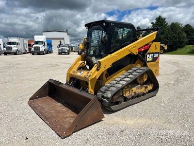 2017 Cat 289D Two-Speed Chargeuse sur rails compacte