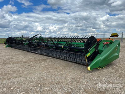 2023 John Deere HD45F 45 ft Hinged Draper Tête de moissonneuse-batteuse