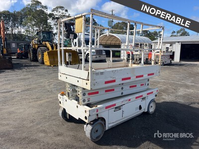 2014 Haulotte Compact 10 Electric Scissor Lift (Inoperable)