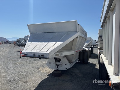1997 Fruehauf 20 ft S/A Belly Dump Trailer
