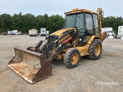 1998 Cat 416C 4x4 Retroexcavadora