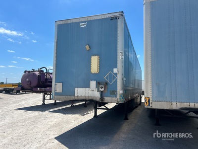 2011 Wabash DVHDHPC 53 ft x 102 in T/A Van Trailer