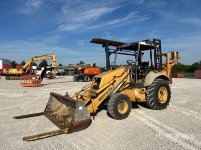 1997 New Holland 555E 4x2 を見 Landscape Loader