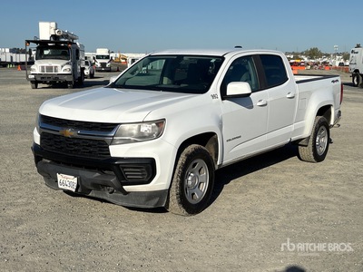 2021 Chevrolet Colorado 4x4 Crew Cab Pickup