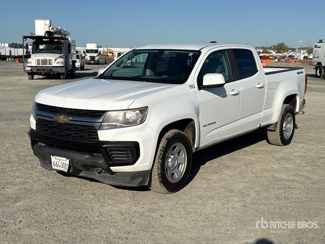 2021 Chevrolet Colorado 4x4 Crew Cab Pickup