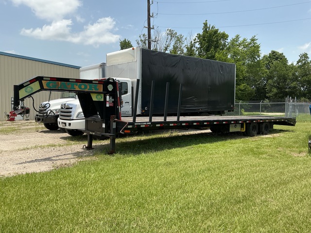 2022 Gatormade 15700 lb 40 ft T/A Gooseneck Equipment Trailer