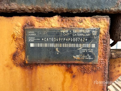 2016 Cat 349FL Rupsgraafmachine